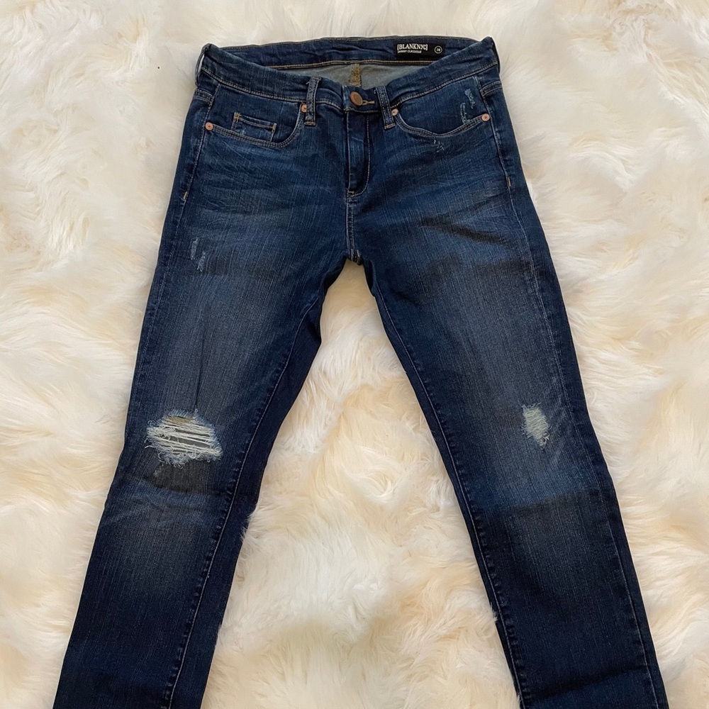 Blank NYC distressed jeans
